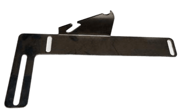 LID HINGE BRKT RT, QUIZNO 8 3/8 X 3-14/16