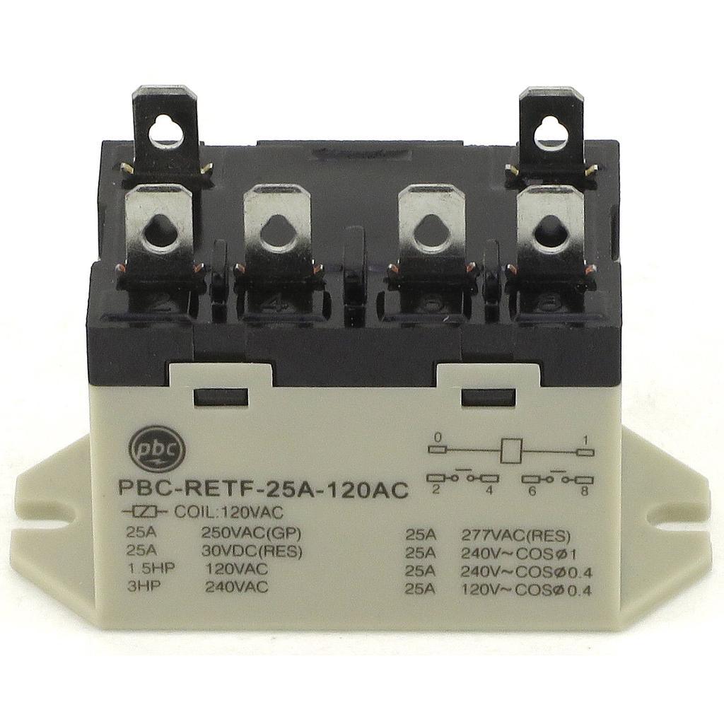 Relay, Double Pole 110v Coil