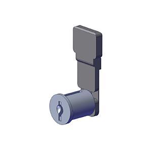 LOCK KIT CHROME CORE W/BLK CAM