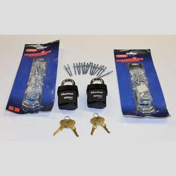 LOCK KIT VANDAL PANEL HASP GDM-33CPT