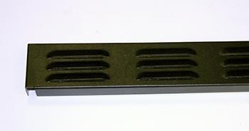 LOUVER BTM, T-12/12F BLK 