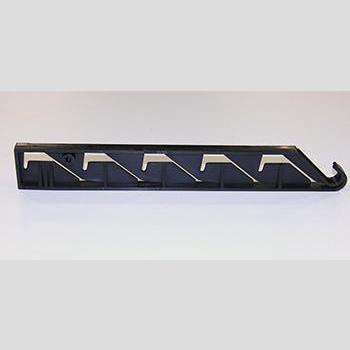 LOUVER END, BLK 11.187" 5 LOUVER