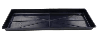 PAN, DRAIN BTM PLST 2&3 DR/ TSSU #1600, 123/8 X 25 1/4 X 2