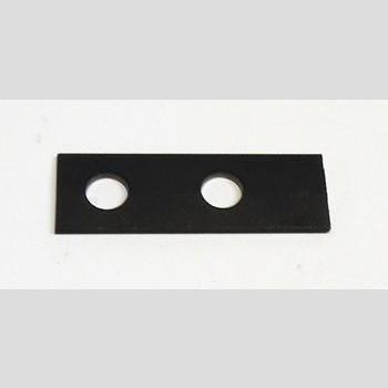 PLASTIC, #125, 2 7/16" 2 HOLES DOOR SHIM