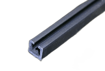 PLASTIC, #1679, 47" 1/2" BLK ABS