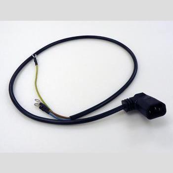 POWER CORD, COMP 30 3/4" IEC- 320-2,W/1-480764-0 AMP CONNECT