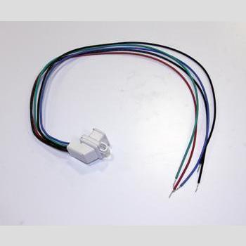 POWER CORD, FEMALE R-5-9, DELI 24" PROTECTIVE CAP WHITE