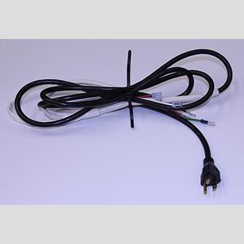 POWER CORD, NEMA 5-15P 16 GA COMPRESSOR/MAIN 82 1/2"