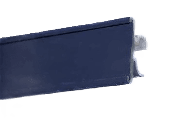 PROD ID STRIP, ALUM SHELF BLK 20 3/4, GDM-41/41C PRICE STRIP