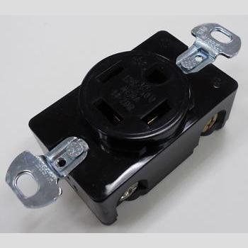 RECEPTACLE, NEMA, 6C630 WALL OUTLET FOR FREEZERS