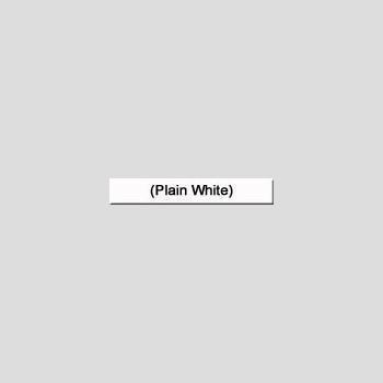 S 10F/12F PLAIN WHT #S-PW-01 DECAL, SIGN GDM-10F/12F/15T SP