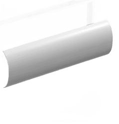 S 33/35 PLAIN WHT BUBBLE SIGN PANEL, GDM-33/35