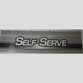 S 48SM SELF SERVE SILVER S-SS SIGN PANEL, TAC-48SM
