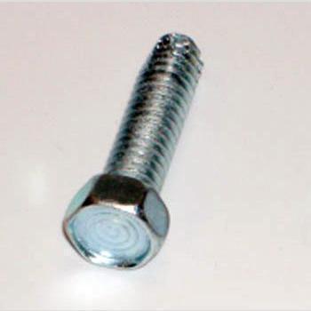 SCREW, 1/4-20 X 1 IND HEX HD UNSLTD, TYPE F, ZINC