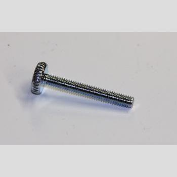 SCREW, 8-32 X 1-1/4 KN WAFER H MS, SLTD, 410 SS, BH, ZINC &