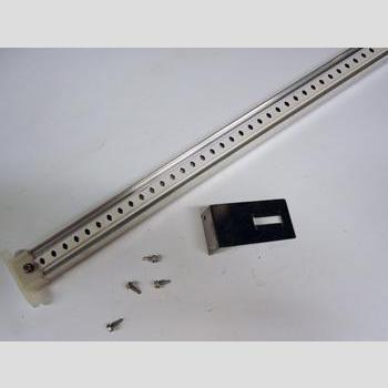 SHELF STD ASM KIT FRONT WHT 52"