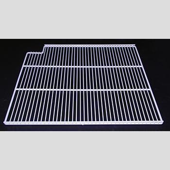 SHELF, GDM-26, WHT WIRE RH OLD STYLE WITH NOTCH