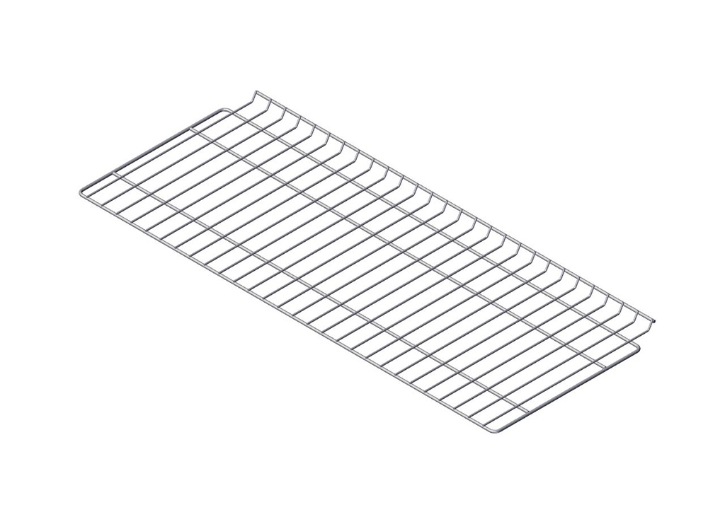 SHELF, SMALL TDMR-48 CHROME NSF CLEAR COAT