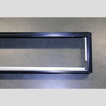 SIGN FRAME ASM GDM-52TM/RL BLK 54" X 12 19/32"