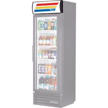 SIGN FRAME ASM TVM-400 RH SS 24 11/16" X 9-1/4"LANDSCAPE