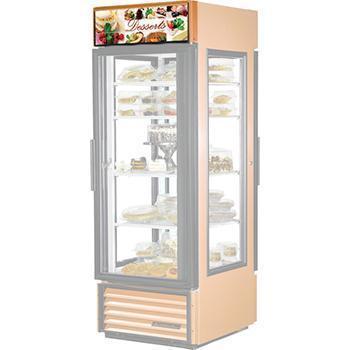 SIGN FRAME, G4SM-23RGS BLK HINGED RGT 26 3/4" X 9-1/4"