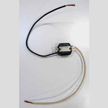 STARTER BASE #544-396-001 BLK.MED. BI-PIN TURN LOCK BASE