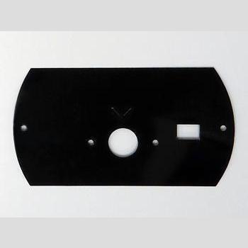 TEMP CONTROL COVER, BLK FOR G.E. CONTROL