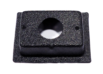 TEMP CONTROL KNOB COVER ABS HAIRCELL BLACK