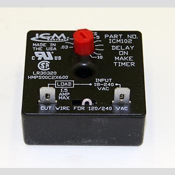 TIMER, DELAY, 4E233, 1.5 AMPS, ADJ.1.8-600 SECONDS