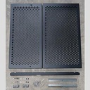 VANDAL PANEL KIT TAC-48 BLK COATED DIAMOND