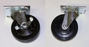 CASTOR KIT 5" SWIVEL SET/6 STA