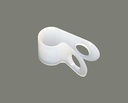 CLAMP, CABLE 1/4" NATURAL NYLON #22CC37DO250