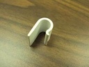 CLIP, TRUETRAC RETAINER 5/8" WHITE, PVC GDM-33CPT