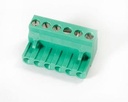 CONNECTOR, OMC1F06001 6 POLE GREEN, LAE