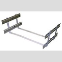 DRAWER SUPPORT ASM TRCB-52/82/ 96  37 1/4" X 3 1/8" STAINLESS