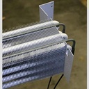 EVAP COIL ASM TR3F LEFT 1)802614 COIL W/10)831602 CLIP