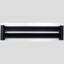 GRILL ASM GDM-14RF REAR BLK