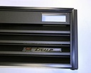 GRILL ASM GDM-35 BLK FOR DOUBLE LOCK DOORS