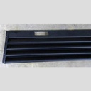 GRILL ASM GDM-45 BLK ELSTAT