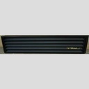 GRILL ASM GDM-49 BLK EASY REMOVE 54" X 11 3/4" X2  3/4"