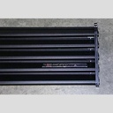 GRILL ASM GDM-69,69HL BLK 74 11/16"W X 11 1/4"H