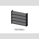 GRILL ASM TBB/DD-2/3/4G BLK