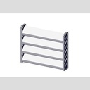 GRILL TDD-BB 2,3,4 SS REAR 11"W X 9"