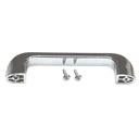 HANDLE, LID, CHROME PLATED PLASTIC WITH TRUE LOGO