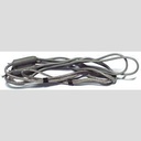 HEATER WIRE ALUM BRAID 22" 115V 10W 24" BLACK LEAD