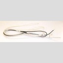 HEATER WIRE GL BRAID 102" 115V 2.5W/FT. 26" GRAY/WHT LEADS