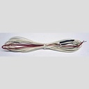 HEATER WIRE GL BRAID 133" 115V 1.7W/FT 18" RED/WHT LEADS