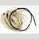 HEATER WIRE GL BRAID 155" 115V 3.5W/FT 18" BLUE/WHT LEADS