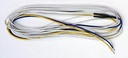 HEATER WIRE GL BRAID 198" 220V 3.5W/FT 48" YELLOW LEADS