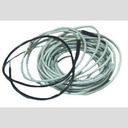 HEATER WIRE GL BRAID 201" 115V 3.5W/FT 18" BLUE/WTE LEADS